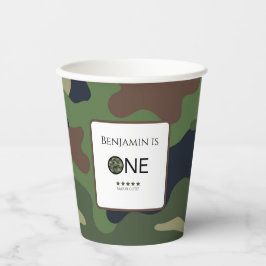 Major Cutie Paper Cup Kids Birthday Papieren Bekers