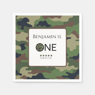 Major Cutie Paper Napkin Kids Birthday Servet