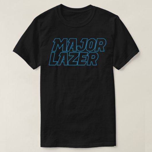 Major Lazer Peace Wereldbol T-shirt (Design voorkant)