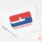 Major League Angler Rechthoekige Sticker (Envelop)
