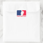 Major League Army Brother Ronde Sticker (Tas)