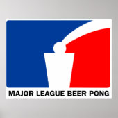 Major League Beer Pong Poster (Voorkant)