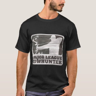 Major League Bowhunter Bow Hunting Honkbal T-shirt