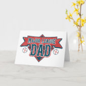 Major League Dad Kaart (Gele Bloem)