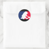 Major League EOD7 Ronde Sticker (Tas)