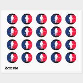 Major League EOD Long Walk Ronde Sticker (Vel)