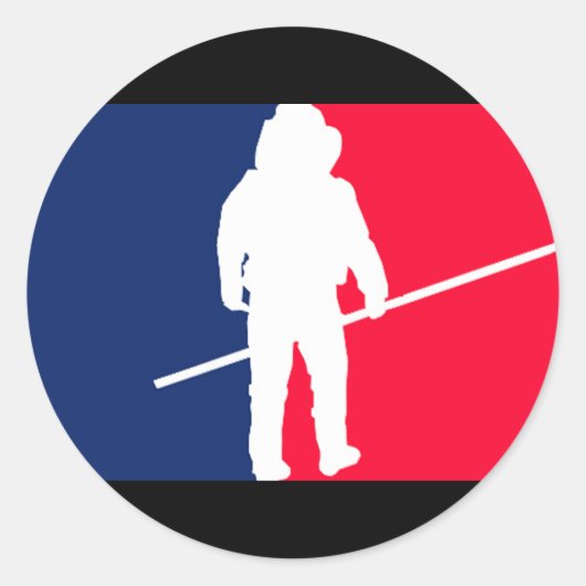 Major League EOD Long Walk Ronde Sticker (Voorkant)