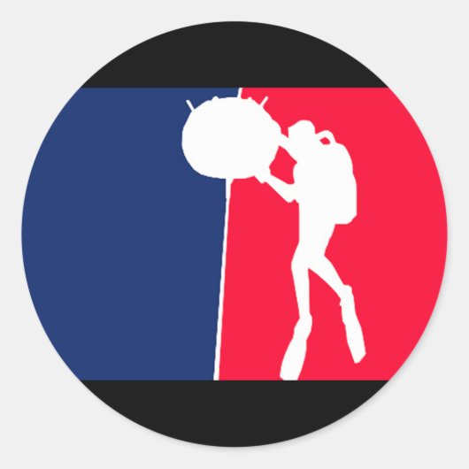 Major League EOD MCM 2 Ronde Sticker (Voorkant)