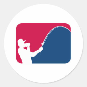 Major League Gevist Ronde Sticker