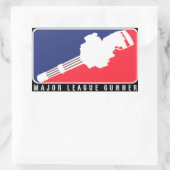 MAJOR LEAGUE GUNNER | MINIGUN STICKER (Tas)