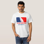 Major League Penguin Watcher - Alleen afdrukken aa T-shirt (Voorkant volledig)