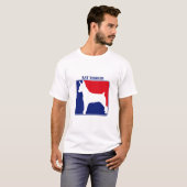 Major League Rat Terrier T-shirt (Voorkant volledig)