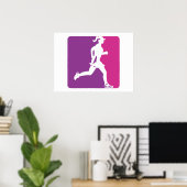 Major League Running Poster (Thuiskantoor)