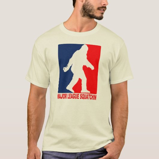 Major League Squatchin T-shirt (Voorkant)