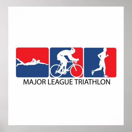 Major League Triathlon Poster (Voorkant)