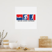 Major League Triathlon Poster (Keuken)