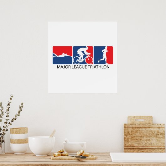 Major League Triathlon Poster (Keuken)