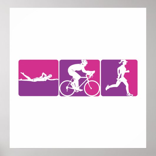 Major League Triathlon Poster (Voorkant)