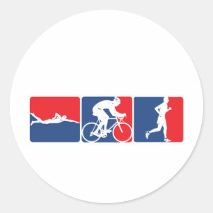 Major League Triathlon Ronde Sticker