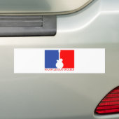 Major League Ukulele Bumpersticker (Op auto)