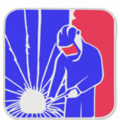 Major League Welder Sticker – Ideaal lascadeau (Voorkant)
