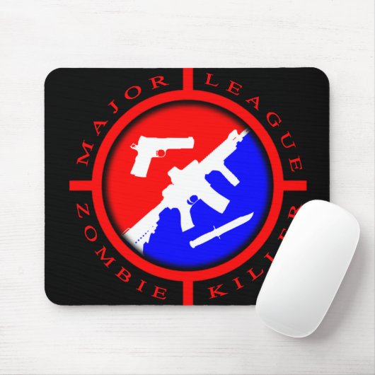 Major League Zombie Killer Mousepad Muismat (Met muis)