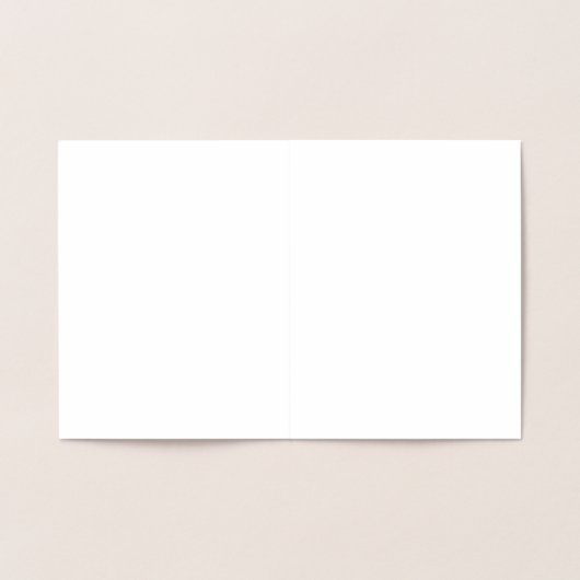 Major Militaire rang Persoonlijk Folie Kaarten (Binnen)