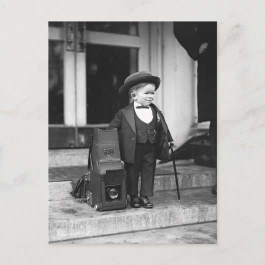 Major Mite, 1922 Briefkaart (Voorkant)