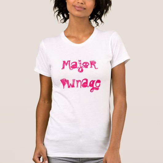 Major Pwnage T-shirt (Voorkant)