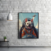 Major Wolf Soars: Sky Bone Patrol Poster