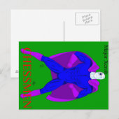 Major Xeroh postcard Briefkaart (Voorkant / Achterkant)