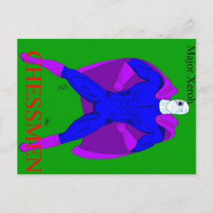 Major Xeroh postcard Briefkaart