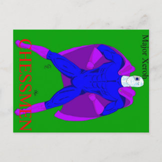 Major Xeroh postcard Briefkaart