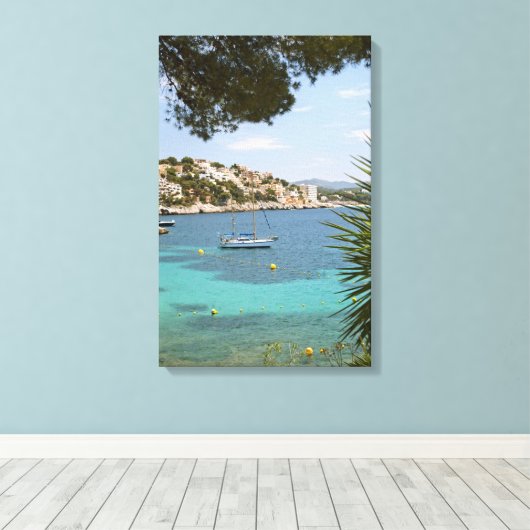 Majorca Canvas Afdruk (Insitu (Houten vloer))