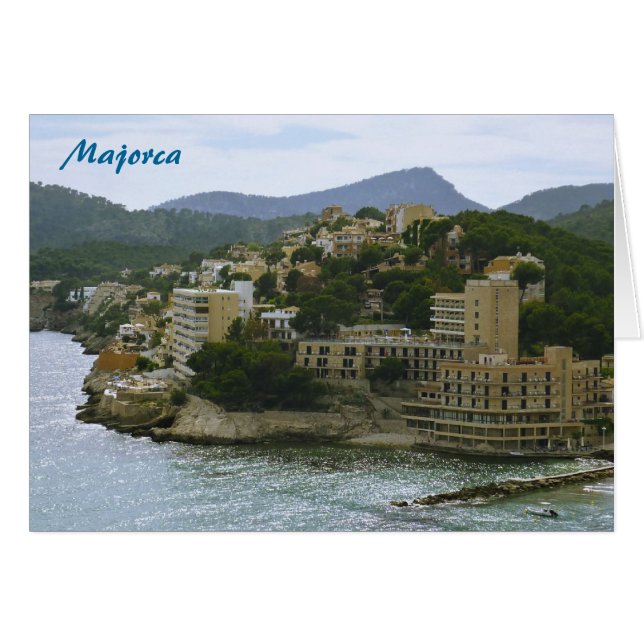 Majorca Card (Voorkant Horizontaal)