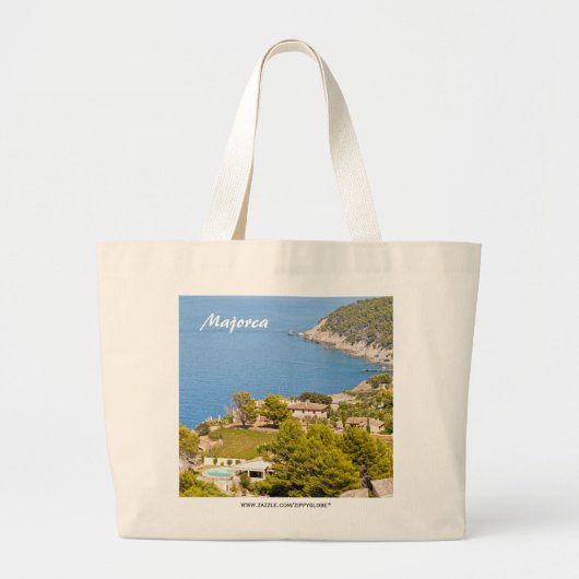 Majorca Grote Tote Bag (Voorkant)