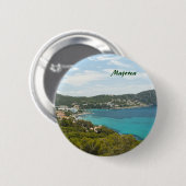 Majorca knoop ronde button 5,7 cm (Voorkant /achterkant)