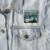 Majorca knoop vierkante button 5,1 cm (In situ)