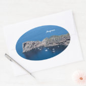 Majorca Ovale Sticker (Envelop)