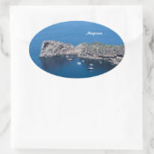 Majorca Ovale Sticker (Tas)
