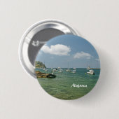 Majorca-speldje Ronde Button 5,7 Cm (Voorkant /achterkant)