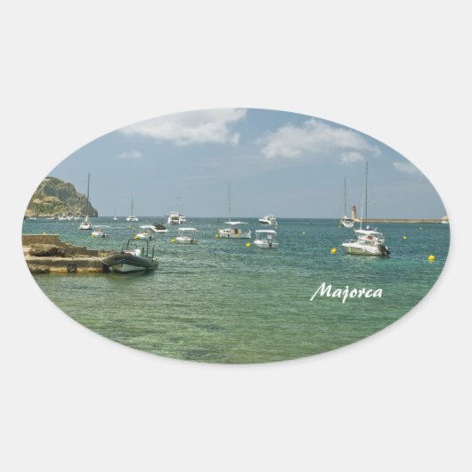 Majorca Sticker is already in Dutch as 'Majorca' i (Voorkant)