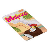 Majorca vintage reisposter. magneet (Rechterzijde)