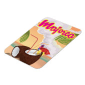 Majorca vintage reisposter. magneet (Linkerzijde)