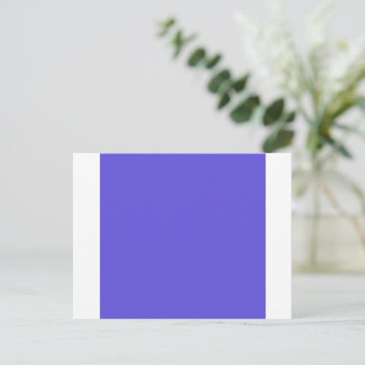 Majorelle Blue Briefkaart (Staand voorkant)