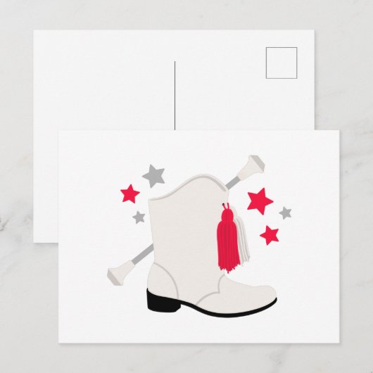 Majorette Boot Briefkaart (Voorkant / Achterkant)