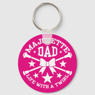 Majorette Dad Key Ring Sleutelhanger