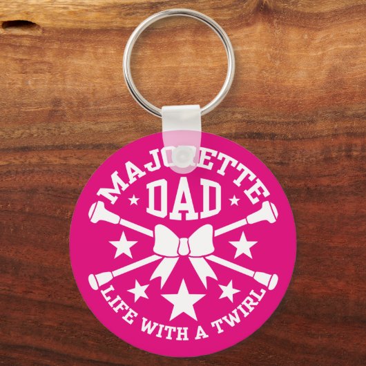 Majorette Dad Key Ring Sleutelhanger (Voorkant)
