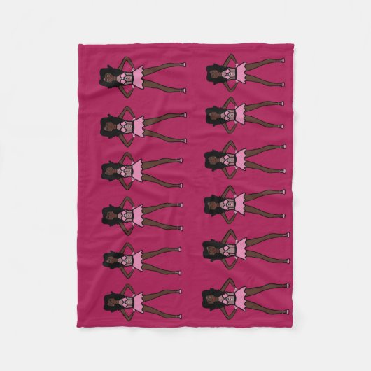 Majorette/Dancer Fleece Blanket Cotton Snoep (Voorkant)