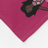 Majorette/Dancer Fleece Blanket Cotton Snoep Deken (Hoek)